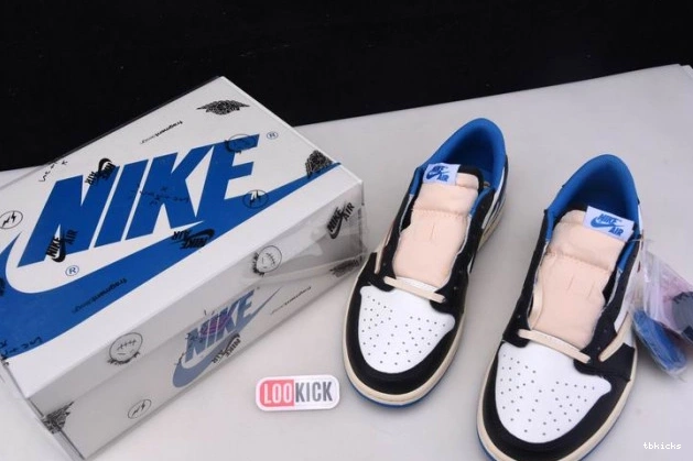 Rep TB x 1 Retro Air x Design Travis DM7866-140 Jordan Scott Fragment Low 0626